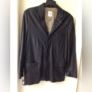 B&C (Bod & Christensen) Breeze Leather men’s coat- 42